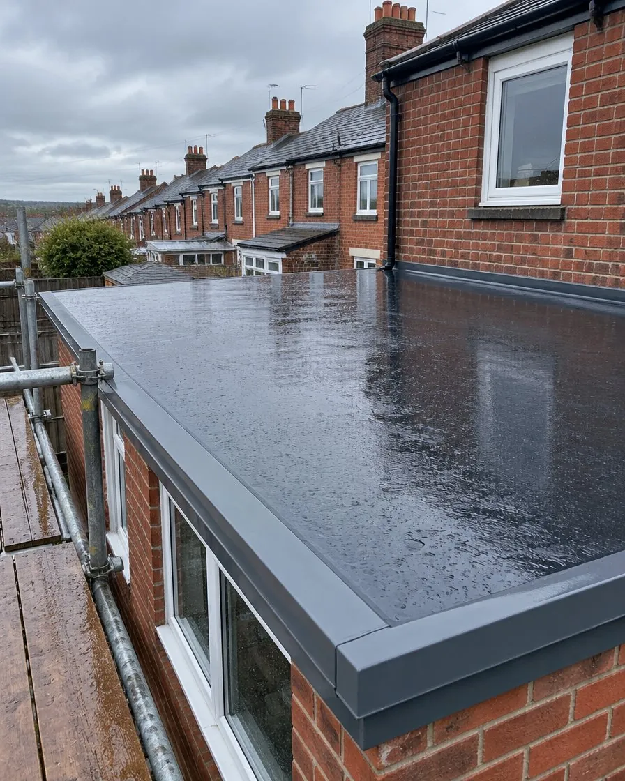 EPDM rubber roofing in Tintagel