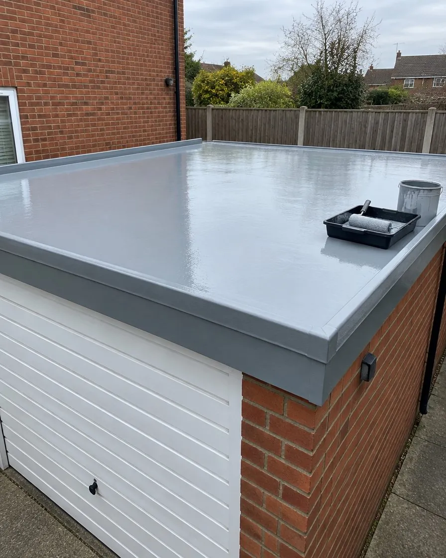 GRP fibreglass roofing in Tintagel