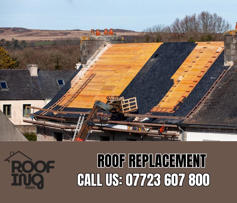 Complete roof replacement in Tintagel
